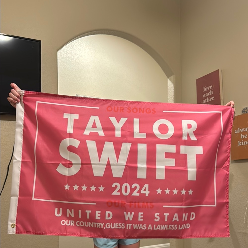 Pink Taylor Swift 2024 Banner